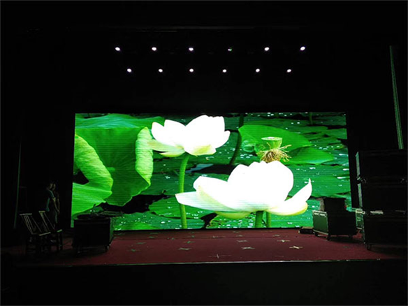 广州室内租赁LED显示屏案例